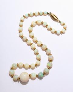 Opal Bead Necklace - 3000081