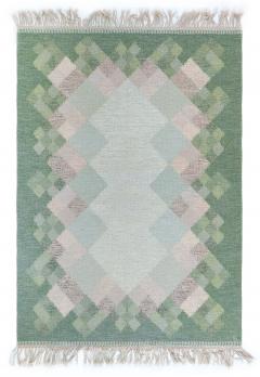 Opal Swedish Flat Woven Rug by Brita Svefors - 3582653