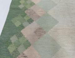 Opal Swedish Flat Woven Rug by Brita Svefors - 3582657
