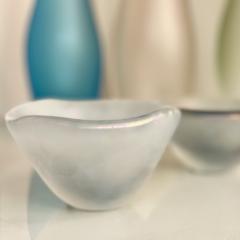 Opaline Iridescent Murano Glass Bowl 2 - 4596029
