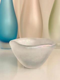 Opaline Iridescent Murano Glass Bowl - 4126679