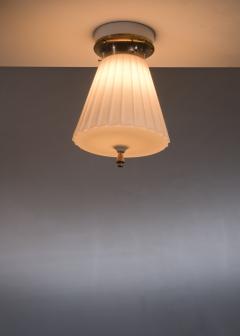 Opaline glass ceiling lamp - 3641160