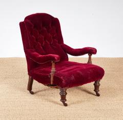 Open Arm Library Club Chair - 4600554