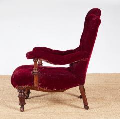 Open Arm Library Club Chair - 4600555