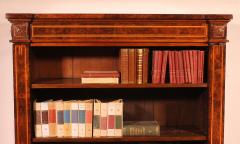 Open Bookcase In Burl Walnut Circa 1820 - 3886700