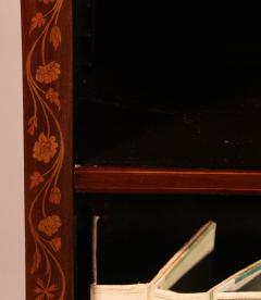 Open Bookcase In Mahogany And Marquetry From The 19th Century england - 3596677