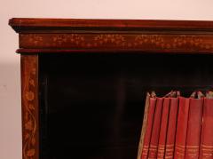 Open Bookcase In Mahogany And Marquetry From The 19th Century england - 3596680