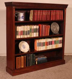 Open Bookcase In Mahogany From The 19 Century england - 2915236