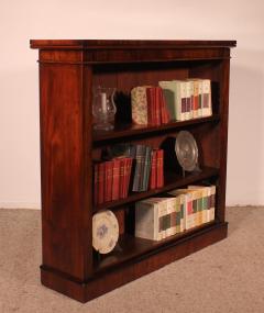 Open Bookcase In Mahogany From The 19th Century england - 3383224