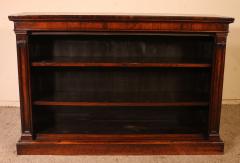 Open Bookcase In Rosewood Circa 1800 Regency Period - 3012940