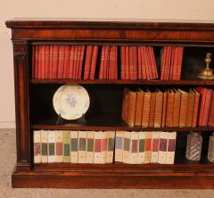 Open Bookcase In Rosewood Circa 1800 Regency Period - 3012941