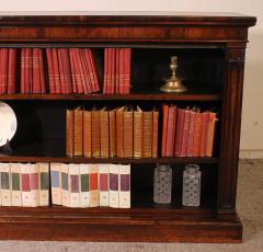 Open Bookcase In Rosewood Circa 1800 Regency Period - 3012942