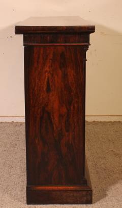 Open Bookcase In Rosewood Circa 1800 Regency Period - 3012945