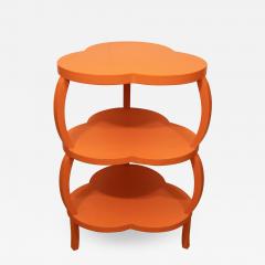 Orange Clover Leaf Table - 1099199