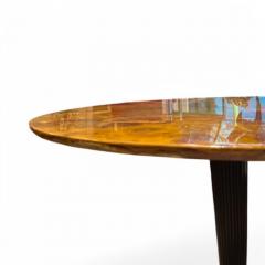 Orange Onyx Table by Italian Design 50s - 4106590