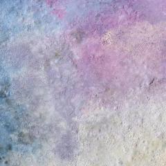 Orazio De Gennaro Terra Bruciata Scorched Earth 57 Small Purple and Blue Abstract Landscape - 3819089