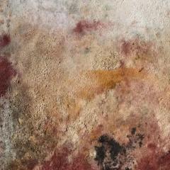 Orazio De Gennaro Terra Bruciata Scorched Earth 57 Small Purple and Blue Abstract Landscape - 3819092