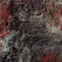 Orazio De Gennaro Terra Bruciata Scorched Earth Small Abstract Painting - 3822623