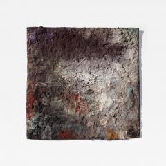 Orazio De Gennaro Terra Bruciata Scorched Earth Small Abstract Painting - 4270090