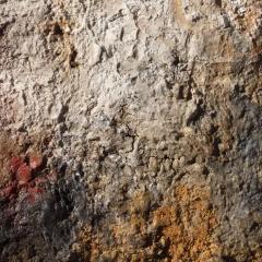Orazio De Gennaro Terra Bruciata Scorched Earth Small Abstract Painting with Earth Colors - 3822710