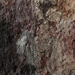 Orazio De Gennaro Terra Bruciata Scorched Earth Small Abstract Painting with Raw Pigments - 3822632