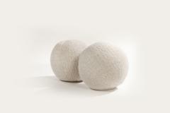 Orb Accent Pillow in Beige Alpaca by Holly Hunt - 2397566