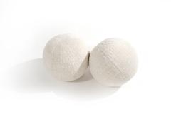 Orb Accent Pillow in Beige Alpaca by Holly Hunt - 2397569