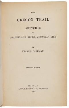 Oregon Trail Sketches of Prairie and Rocky Mountain Life by Francis Parkman - 4114768
