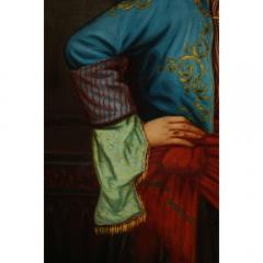 Oregon Wilson Gypsy Dancer Orientalist Oil Painting - 1174680