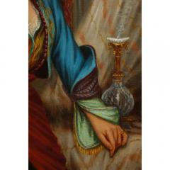 Oregon Wilson Gypsy Dancer Orientalist Oil Painting - 1174684