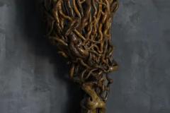 Organic Artisan Wall Sconce France 20th Century - 4150029