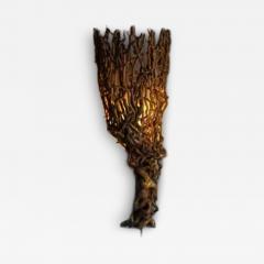 Organic Artisan Wall Sconce France 20th Century - 4151793