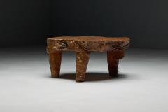 Organic Burl Wood Coffee Table France 1950s - 4452144