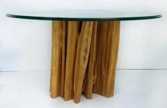 Organic Modern Brazilian Amazonia Guaranta Dining Table Base Reclaimed Wood - 3528612