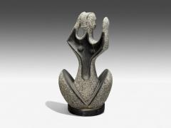 Organic Modern Carved Stone Nude Female Figure USA 1960s - 4401890
