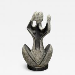 Organic Modern Carved Stone Nude Female Figure USA 1960s - 4402180