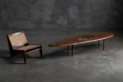 Organic Modern Coffee Table with Natural Void France Mid 20th Century - 4506336