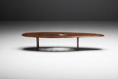 Organic Modern Coffee Table with Natural Void France Mid 20th Century - 4506375