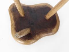 Organic Modern French Oak Stool or Side Table - 1220517