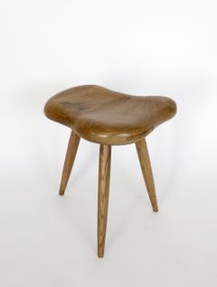 Organic Modern French Oak Stool or Side Table - 1220522
