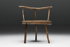 Organic Modern Wabi Sabi Tripod Chair circa 1900 - 2824159