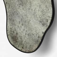 Organic Modern Wall Mirrors Distressed Glass Painted Wood American 21st C  - 3957092