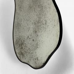 Organic Modern Wall Mirrors Distressed Glass Painted Wood American 21st C  - 3957093