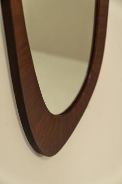 Organic Shaped Mirror In Teak Denmark 1970s - 3325733