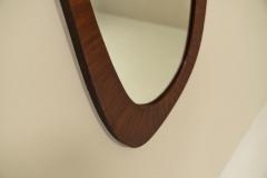 Organic Shaped Mirror In Teak Denmark 1970s - 3325735