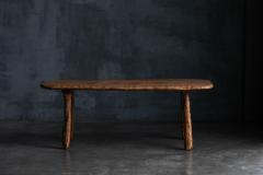Organic Wabi Sabi Table France 1970s - 3954447