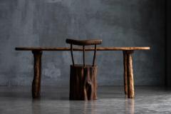 Organic Wabi Sabi Table France 1970s - 3954448