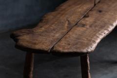 Organic Wabi Sabi Table France 1970s - 3954457