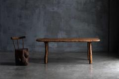 Organic Wabi Sabi Table France 1970s - 3954512