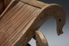 Oriental Bamboo Sofa Bed 20th Century - 2693815